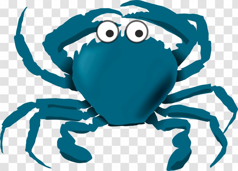Chesapeake Blue Crab Clip Art - Sea Animals Transparent PNG
