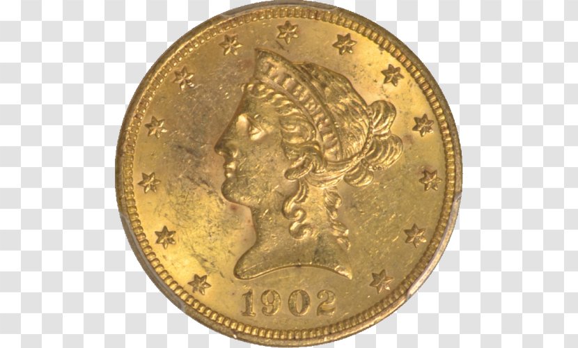 Double Eagle Gold Dollar Coin Sovereign Transparent PNG