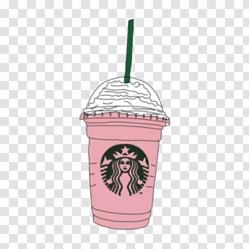 Coffee Starbucks Frappuccino - Pink Transparent PNG