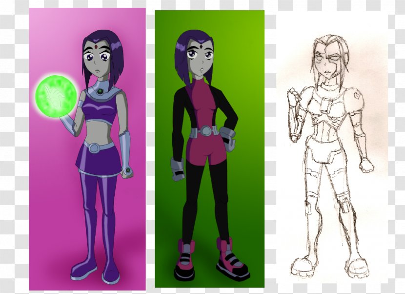 Starfire Raven Robin Beast Boy Cyborg Transparent PNG