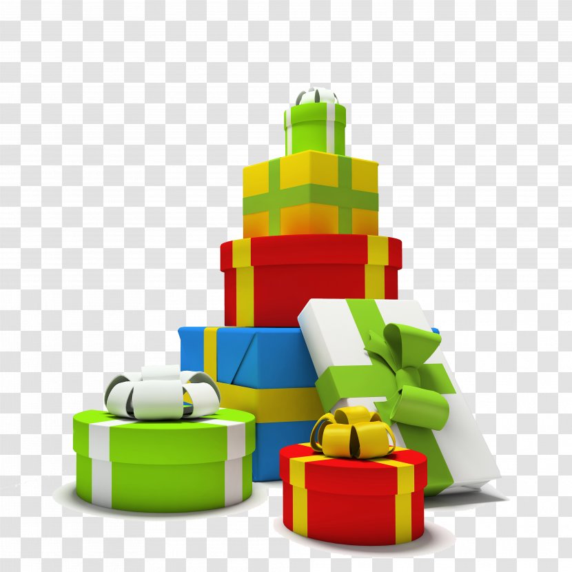 Gift Birthday Icon - Yellow - Heap Transparent PNG