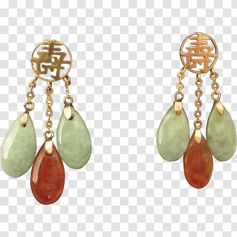 Earring Emerald Body Piercing Jewellery Gemstone - Beautify Transparent PNG