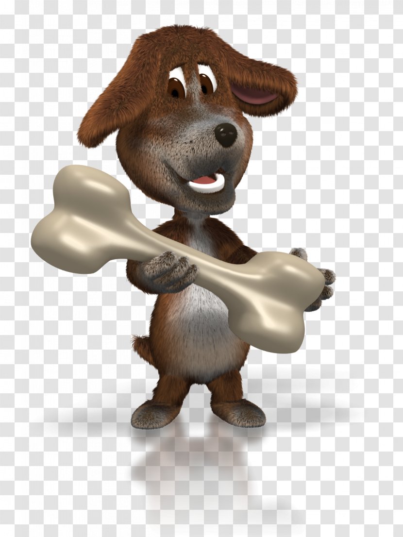 Animation Puppy Rottweiler Animal Clip Art - Bone Dog Transparent PNG