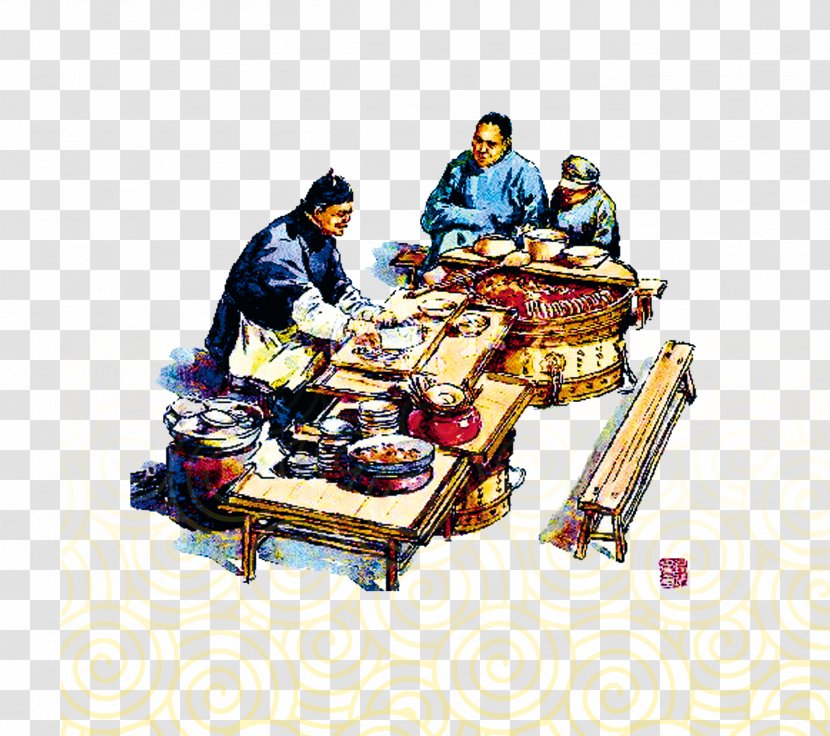 Beijing Wonton Zhajiangmian Food - History - Flour Workshop Transparent PNG