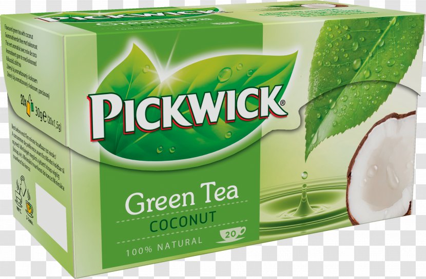 Green Tea Earl Grey Pickwick Rooibos - Bag Transparent PNG