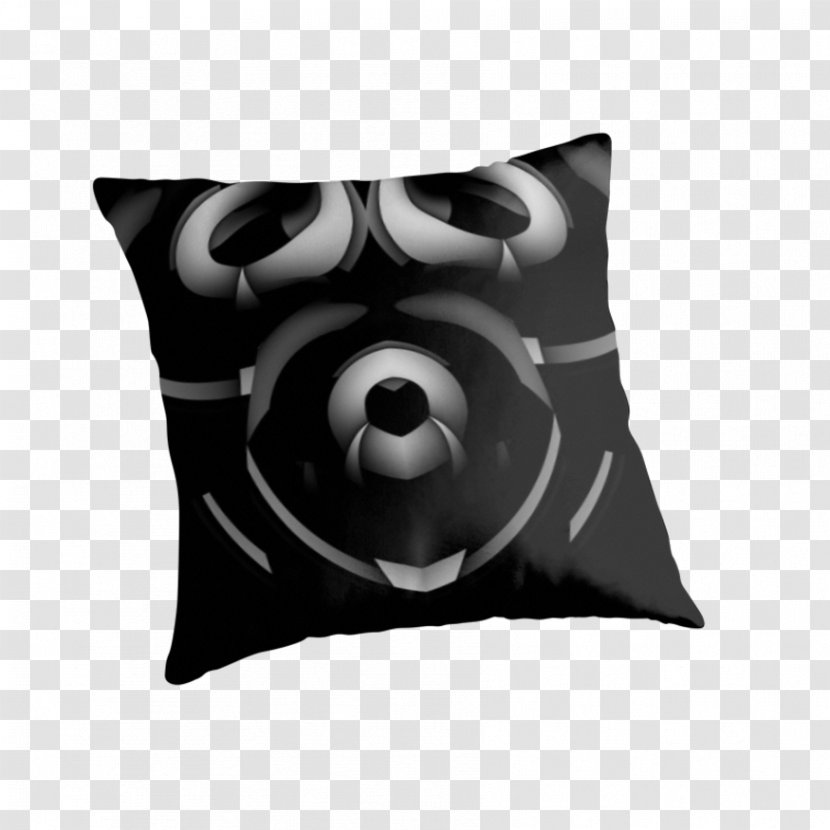 Cushion Throw Pillows White Font - Black - Pillow Transparent PNG