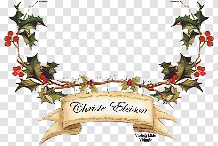 Natal Header - Christmas Decoration - Christopher Transparent PNG