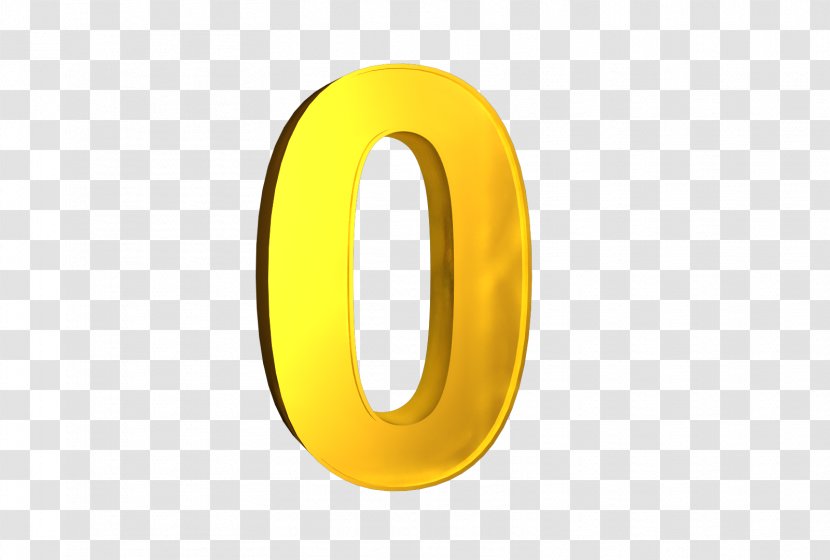 Brand Logo Yellow - Number - 0 Transparent PNG