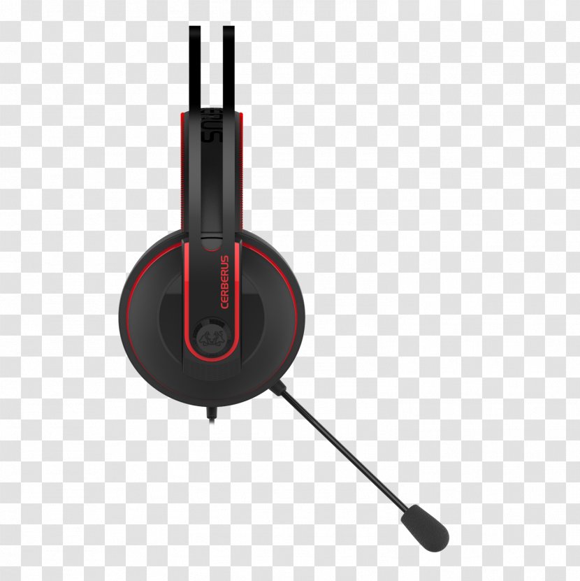 Asus Cerberus V2 Gaming Headset ASUS Arctic Headphones Microphone - Voice Command Device Transparent PNG