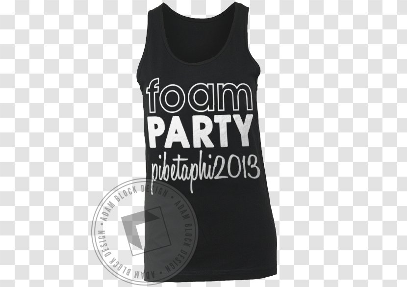 T-shirt Gilets Clothing Sleeveless Shirt - Vest - Foam Party Transparent PNG