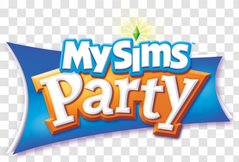 MySims Party Wii Video Game Electronic Arts - Logo Transparent PNG