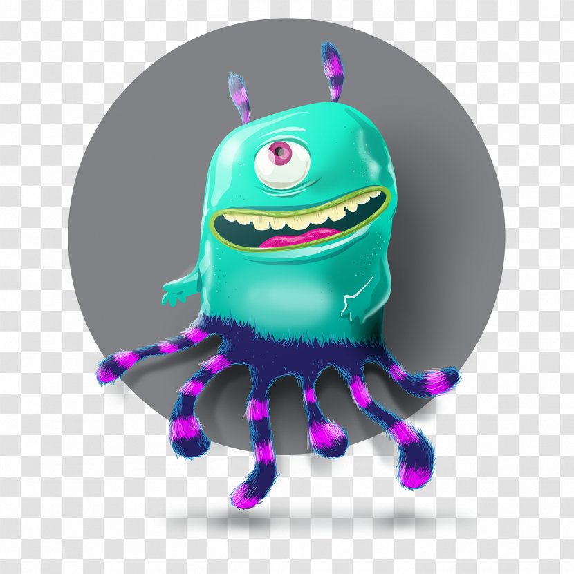 Octopus Illustration Animated Cartoon - Sully Monsters Inc Transparent PNG