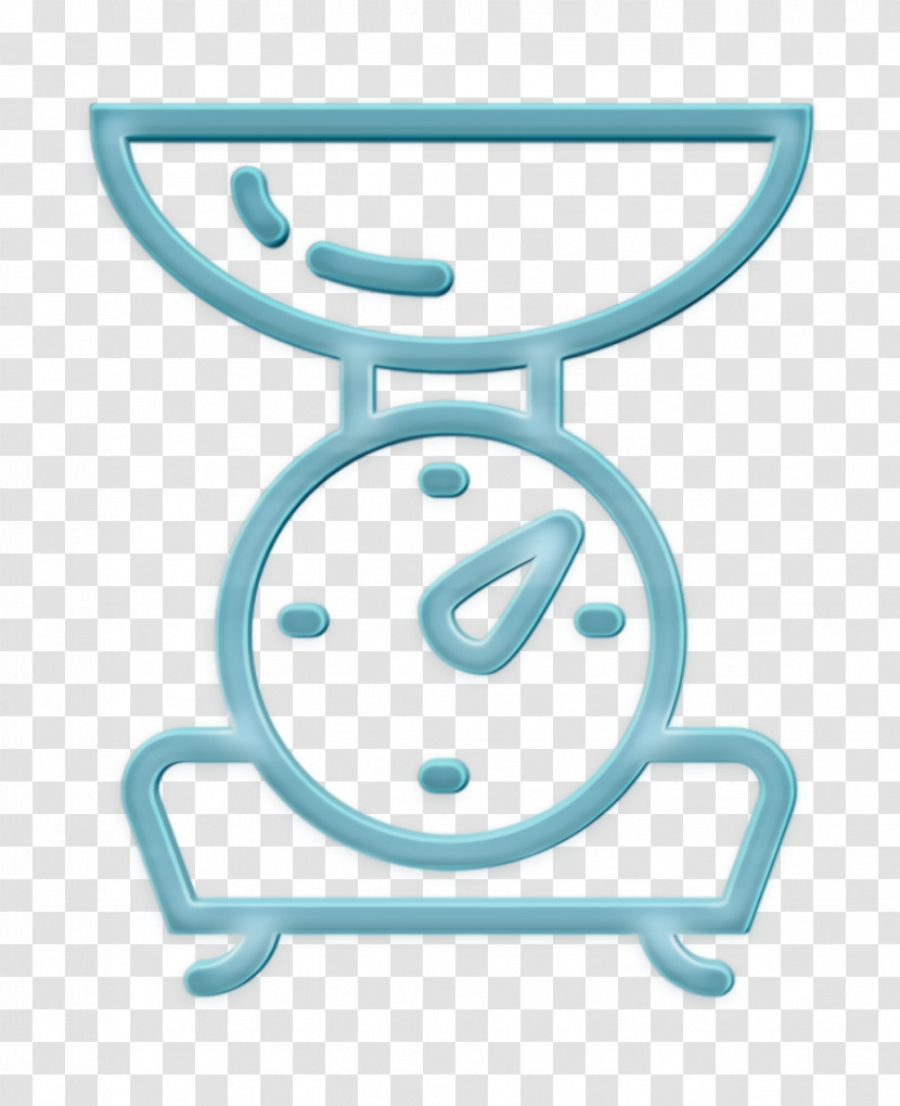 Scale Icon Gastronomy Icon Weight Icon Transparent PNG