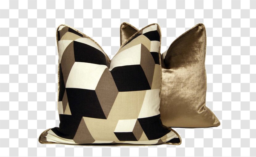 Throw Pillow Cushion Interior Design Services - Gratis - Three-dimensional Square Decorative Transparent PNG