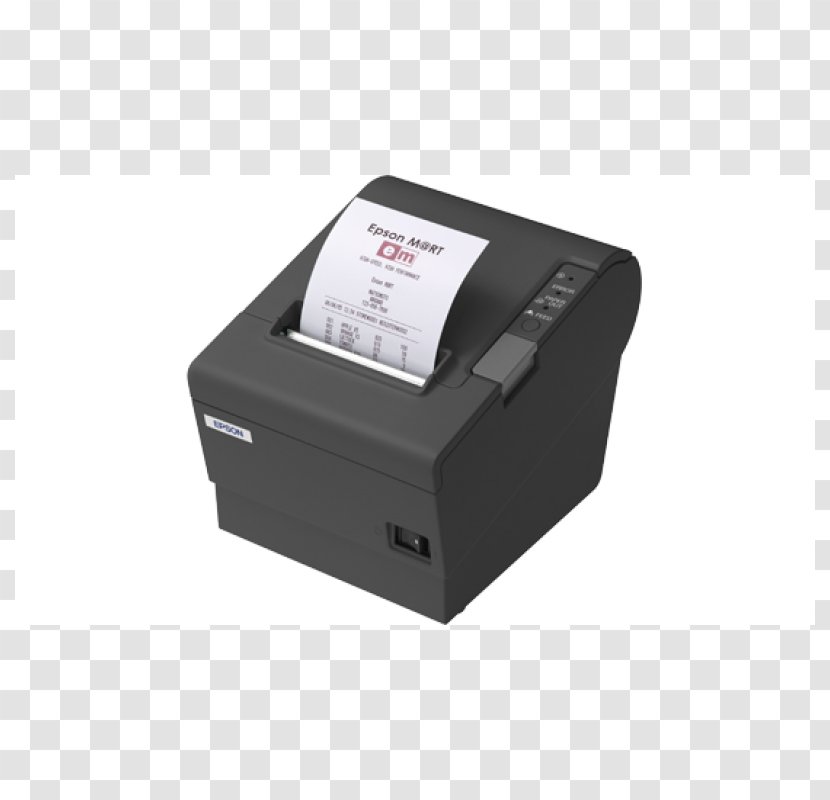 Point Of Sale Label Printer Thermal Printing Paper - Receipt Transparent PNG