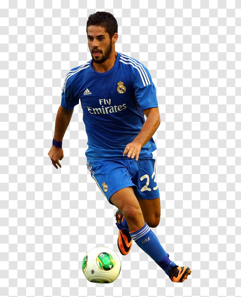 Isco Real Madrid C.F. Football Player Rendering Transparent PNG