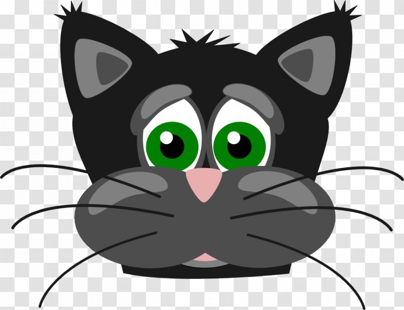 Cat Kitten Clip Art - Whiskers - Sad Pie Cliparts Transparent PNG