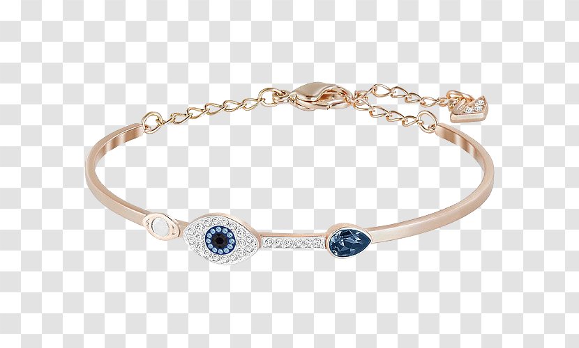 Charm Bracelet Swarovski AG Bangle Jewellery - Jewelry Sapphire Transparent PNG