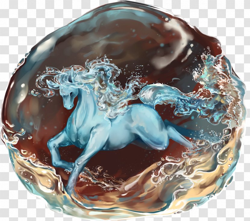 Water Horse Pony DeviantArt - Organism Transparent PNG