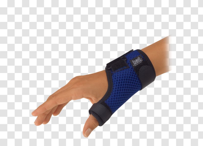 Thumb Wrist Bandage Hand Wrap - Finger - Fitting Transparent PNG