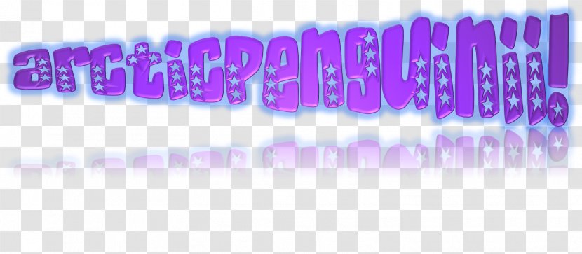 Logo Violet Purple Magenta - Blue - Winter Party Transparent PNG