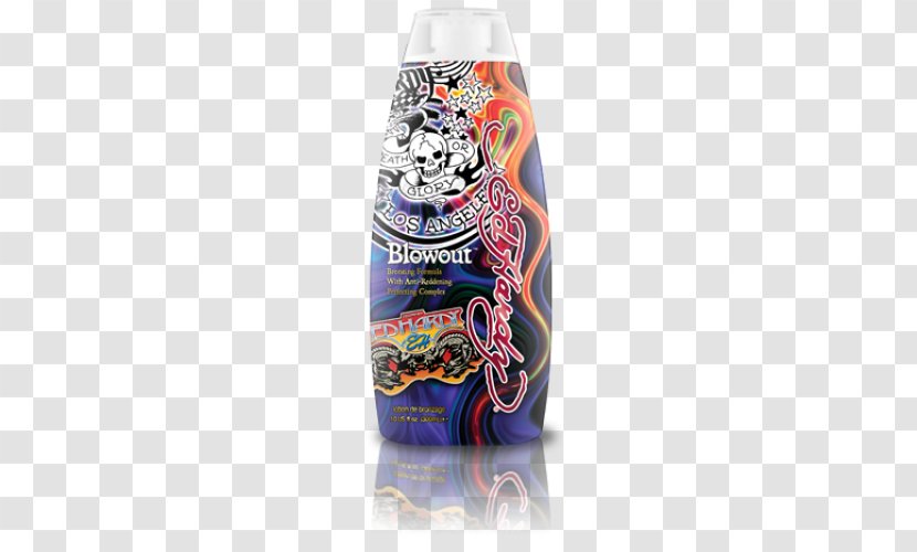 Sun Tanning Indoor Lotion Ed Hardy Bottle - Ounce Transparent PNG