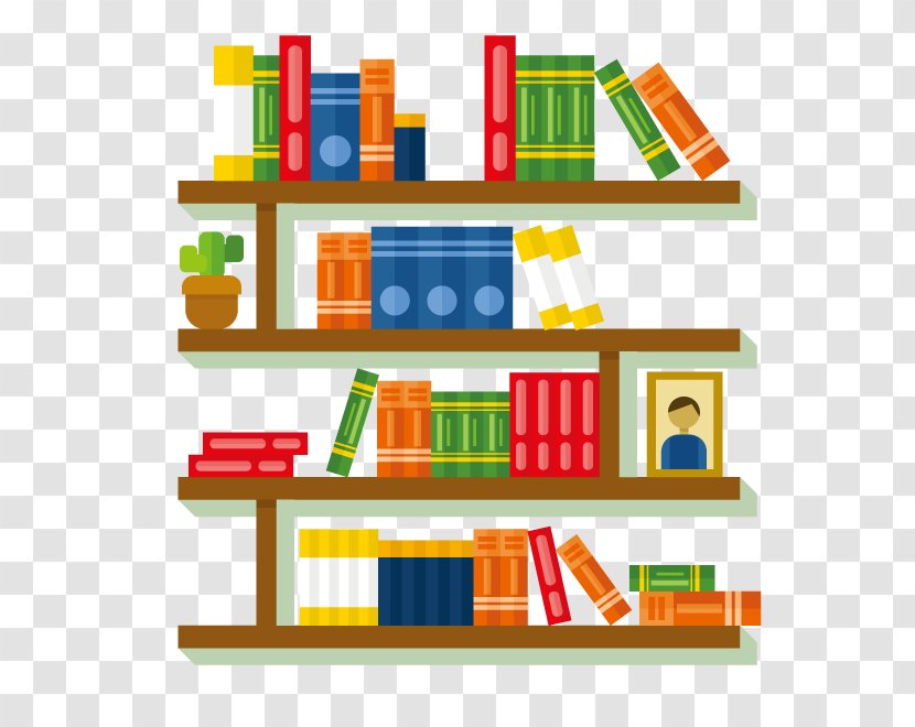 Shelf Book Icon - Rectangle - Vector Books Transparent PNG