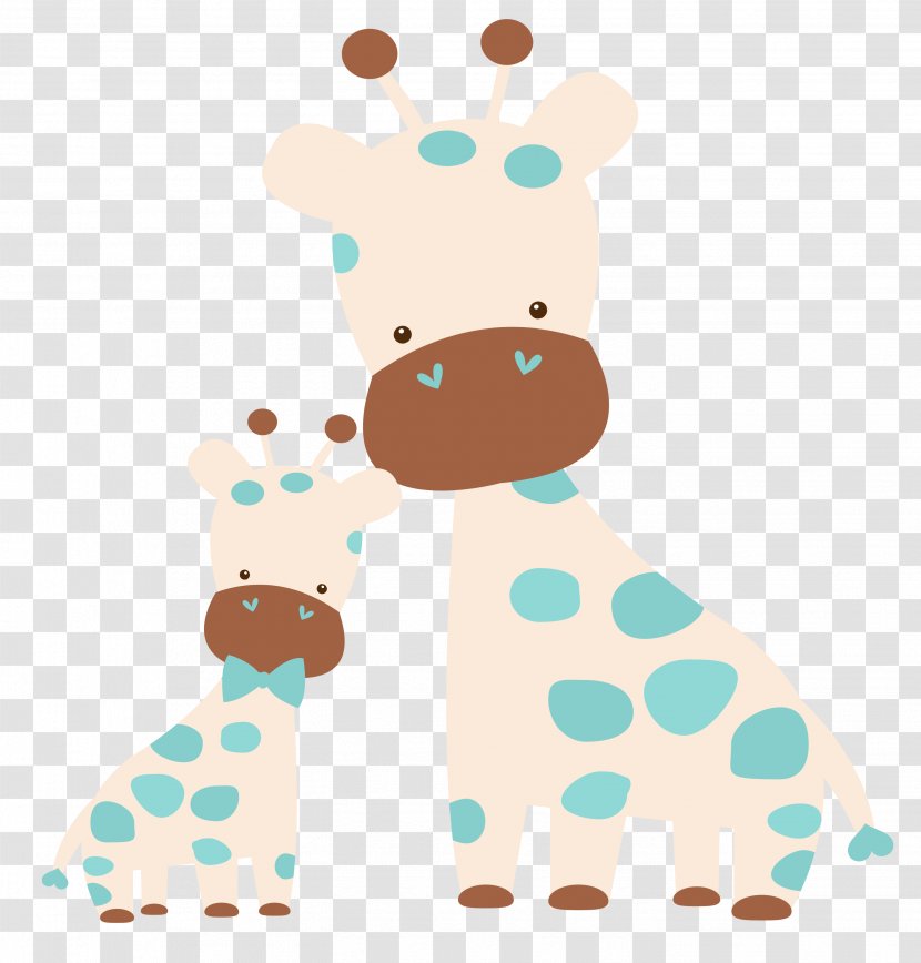 Giraffe Mother Clip Art - Blog Transparent PNG