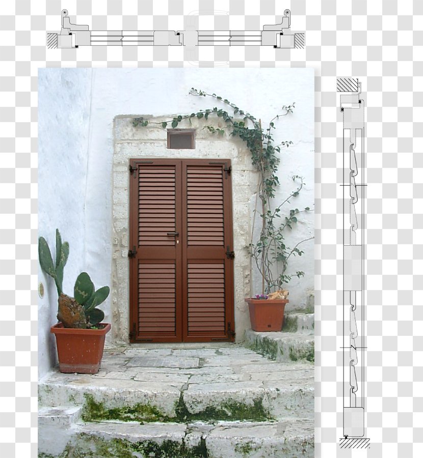 Window Antone Louver Infisso Door - Home Transparent PNG