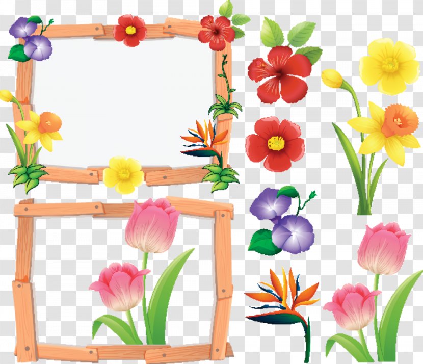 Floral Spring Flowers - Flower - Wildflower Cut Transparent PNG