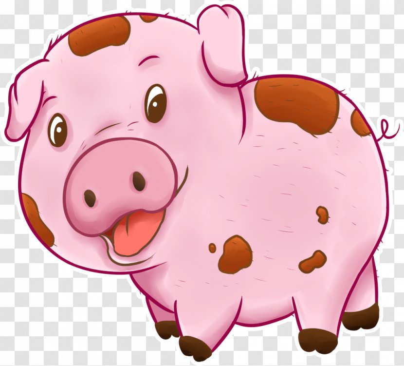 Pig Mobile Game - Cheek Transparent PNG