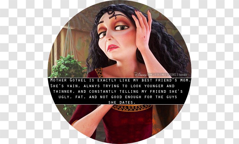 Tangled Gothel Forehead Transparent PNG