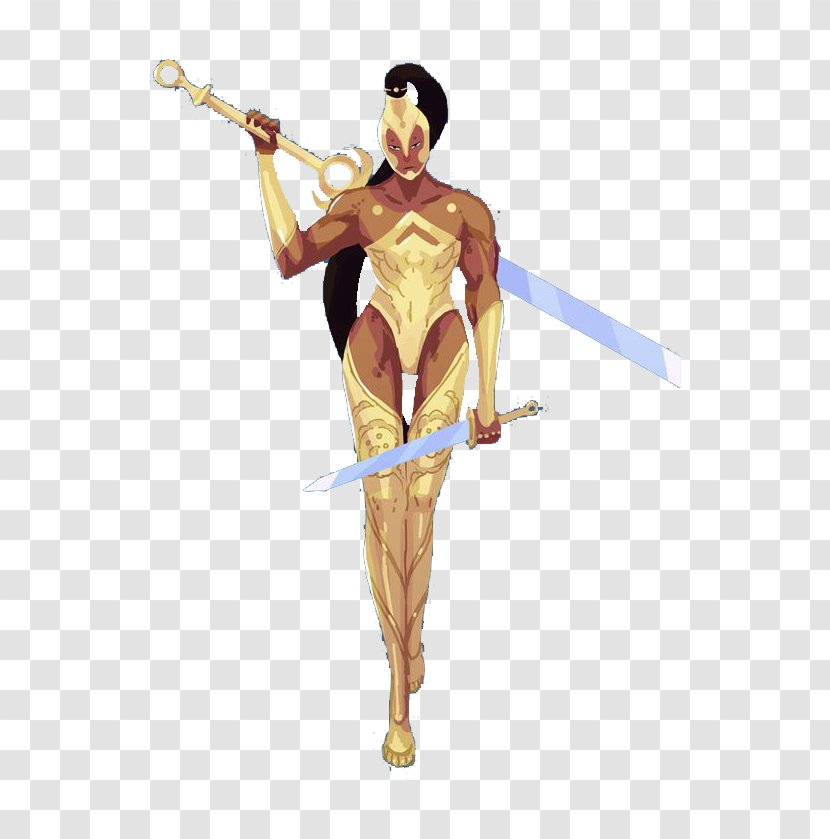 Download Computer File - Tree - Game Female Warrior Who Set A Long Knife Shining Armor Transparent PNG
