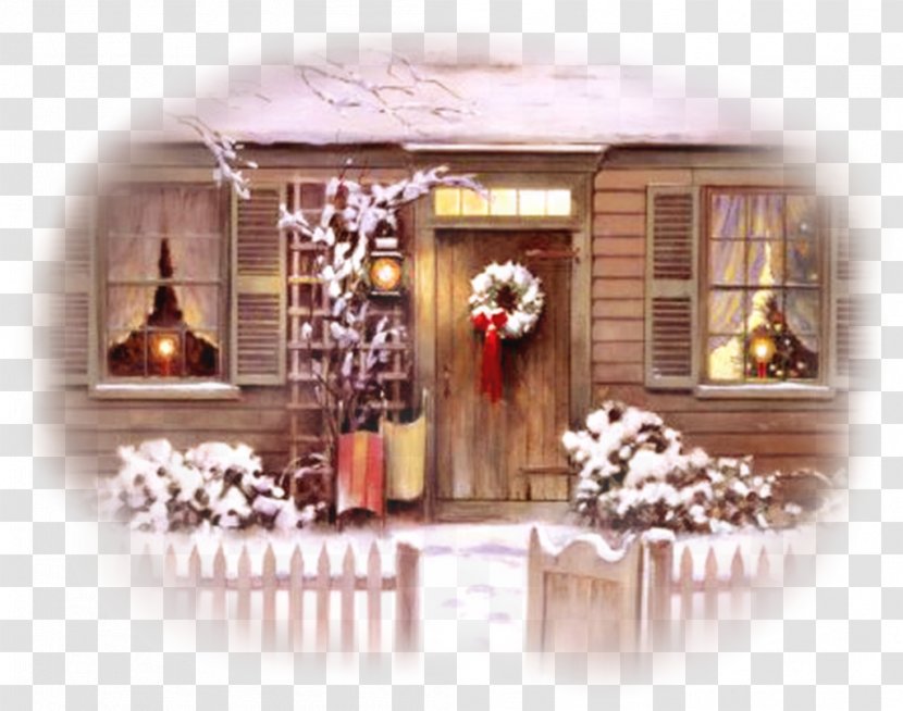 Christmas Day Story Ornament Blog Chomikuj.pl - House - Snow Treasure Transparent PNG