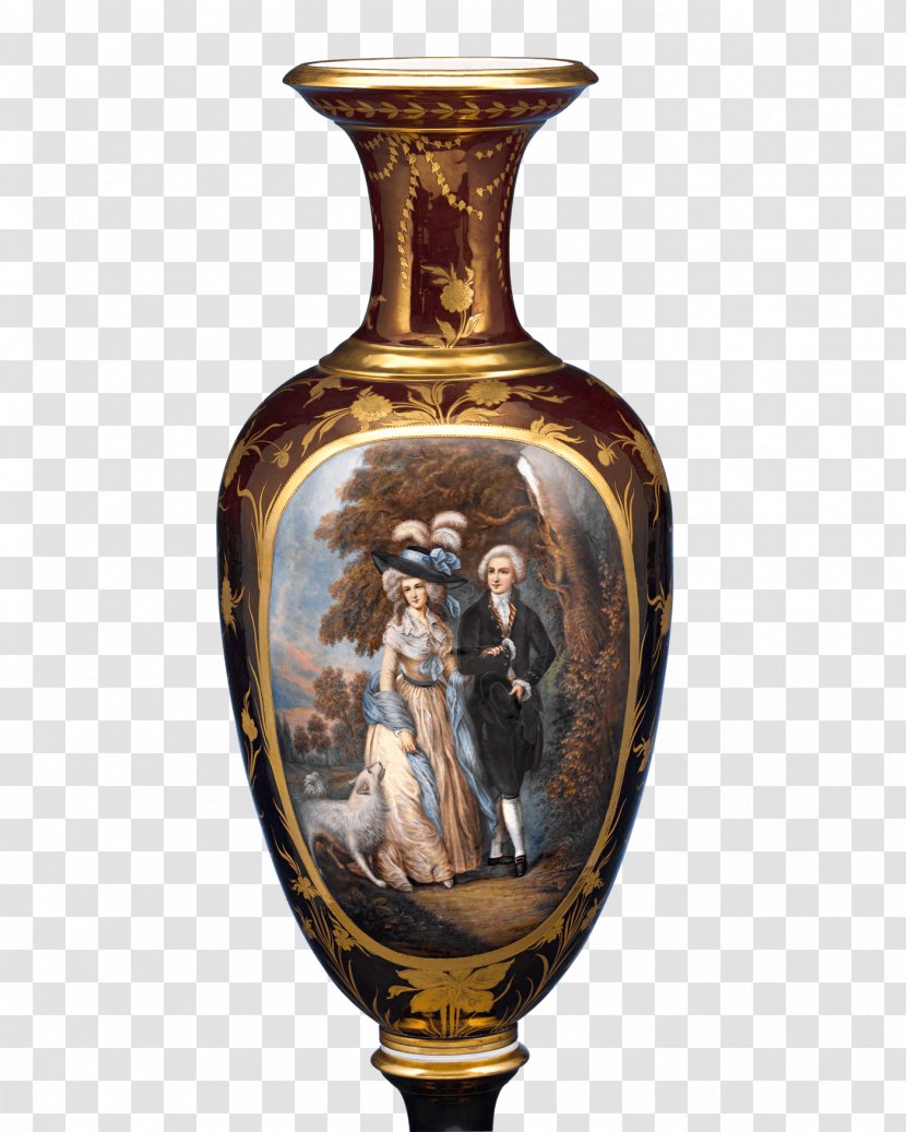 Vase Ceramic Porcelain Vienna Urn - Antique Transparent PNG