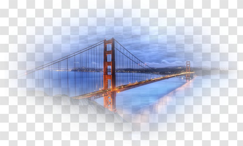 Golden Gate Bridge Bridge–tunnel Oil Painting - Cablestayed Transparent PNG