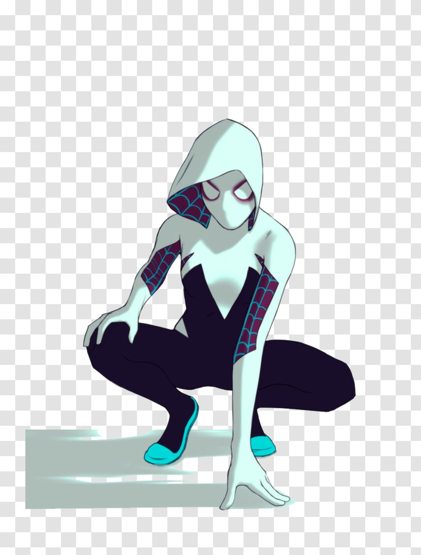 Spider-Woman (Gwen Stacy) Spider-Man Spider-Verse Spider-Gwen - Art - Spider Woman Transparent PNG