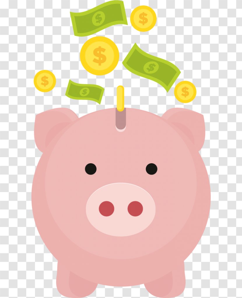 Piggy Bank Money Saving Business - Finance Transparent PNG