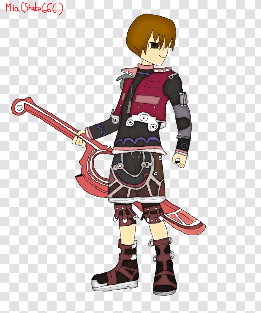 Costume Design Figurine Character - Shulk Xenoblade Transparent PNG