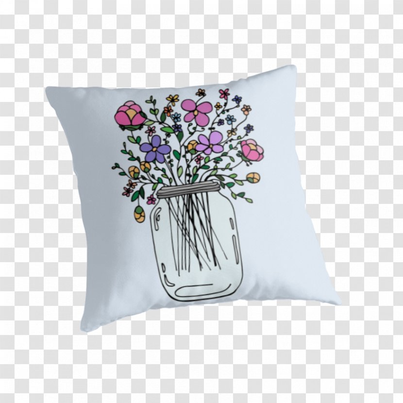 T-shirt Sticker Flower Decal Mason Jar - Clothing Transparent PNG