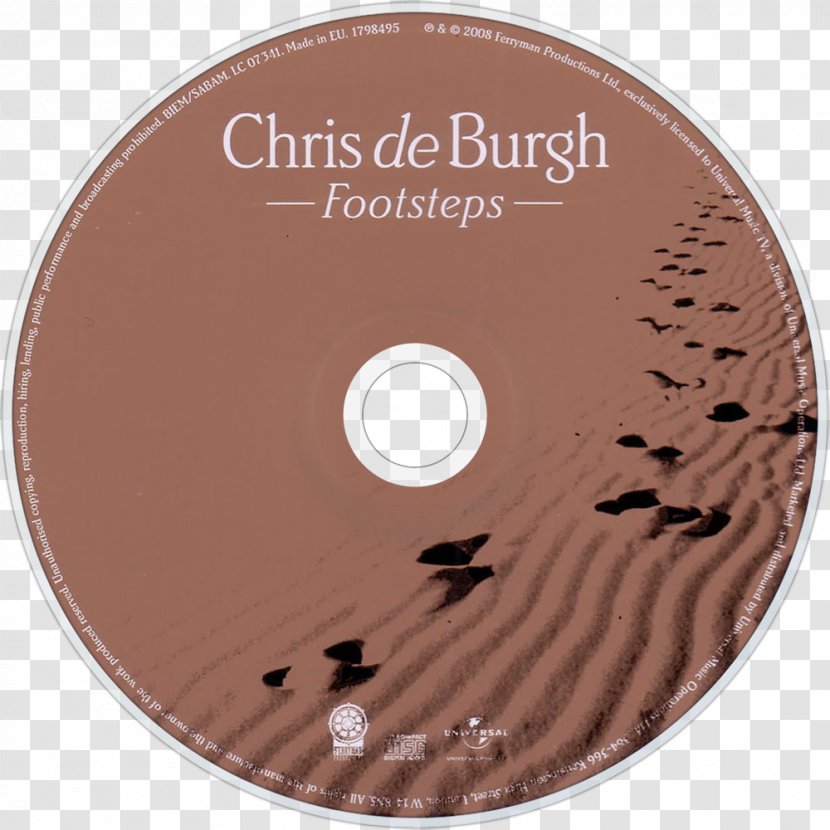 Compact Disc Footsteps Chris De Burgh - Footstep Transparent PNG