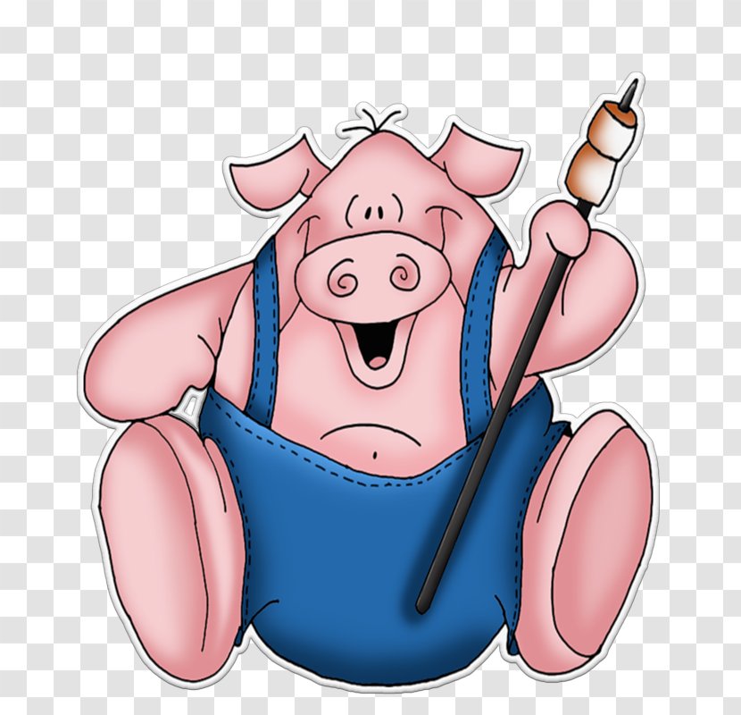 Pigsy Cartoon - Watercolor - Pig Transparent PNG