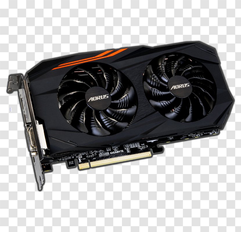 Graphics Cards & Video Adapters AMD Radeon 500 Series Gigabyte Technology GDDR5 SDRAM - Headsets PS3 Transparent PNG