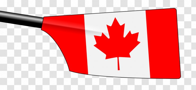 Flag Of Canada White Maple Leaf - The United Kingdom - Rowing Transparent PNG