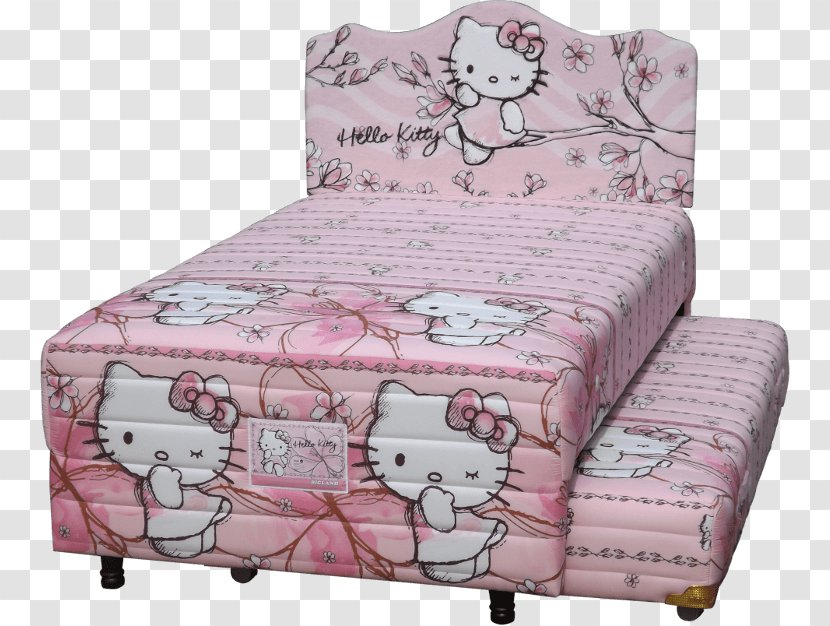 Bed Hello Kitty Mattress Divan Furniture - Duvet Cover - List Of Television Series Transparent PNG