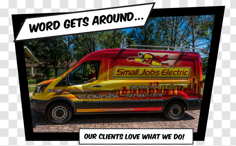 Tampa Brandon Electrician Hernando County Small Jobs Electric - Bay Area - Box Panels Transparent PNG