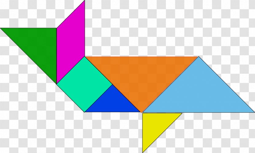 Jigsaw Puzzles Tangram Clip Art - Diagram - Triangle Transparent PNG