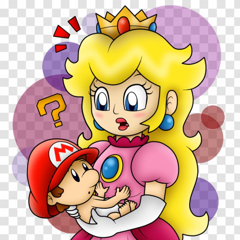 Princess Peach Mario & Luigi: Partners In Time Rosalina - Cartoon - Grave Transparent PNG