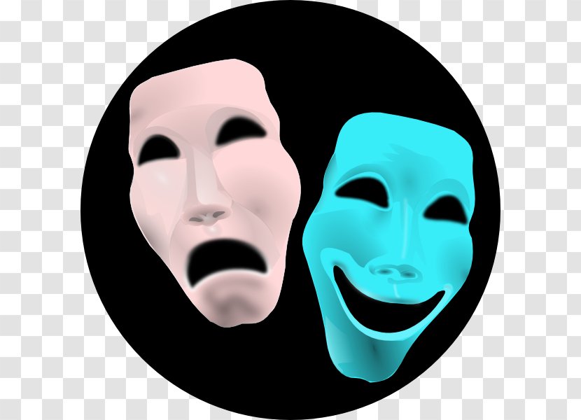 Theatre Mask Drama Clip Art - Masque - Actor Transparent PNG