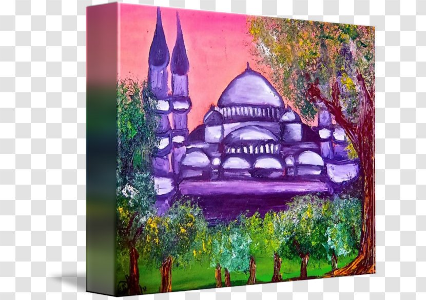 Mosque Of Cordoba Oil Painting Reproduction Art Acrylic Paint - Printing - Great Transparent PNG